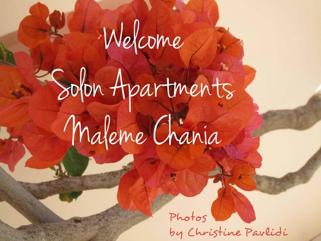 Solon Apartments Maleme Exteriér fotografie